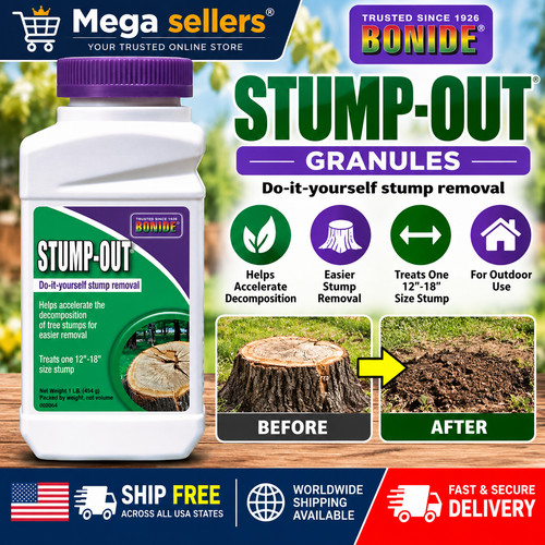 Bonide stump out granules - granules, lb