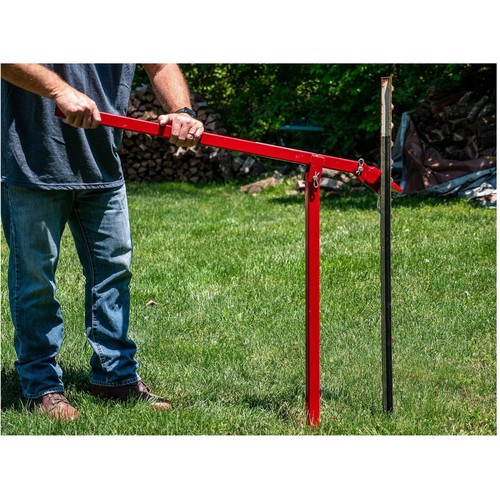 Metal post puller - t-post, stump