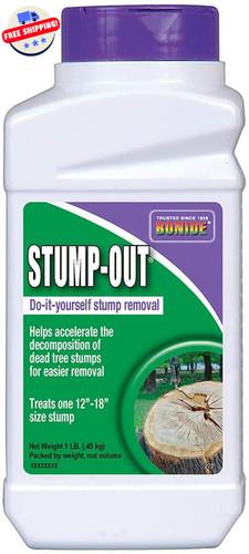 Stump out granules fast - out,